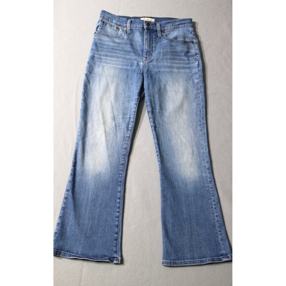 MADEWELL Cali Denim Bootcut Jean Size 28  92% Cotton Light wash Timeless Casual - Picture 1 of 10